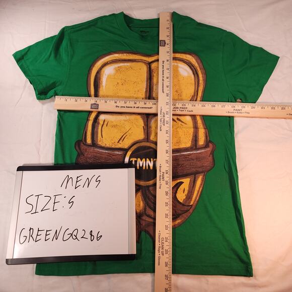 Teenage Mutant Ninja Turtles Graphic Short Sleeve T-Shirt Mens Size S Green - Picture 6 of 9